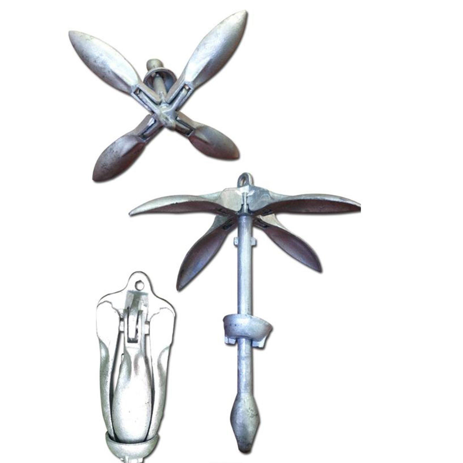 Fishing Boat Anchor - Katlanabilir Tekne Çapa Ekipmanı Balıkçılık Kanoları