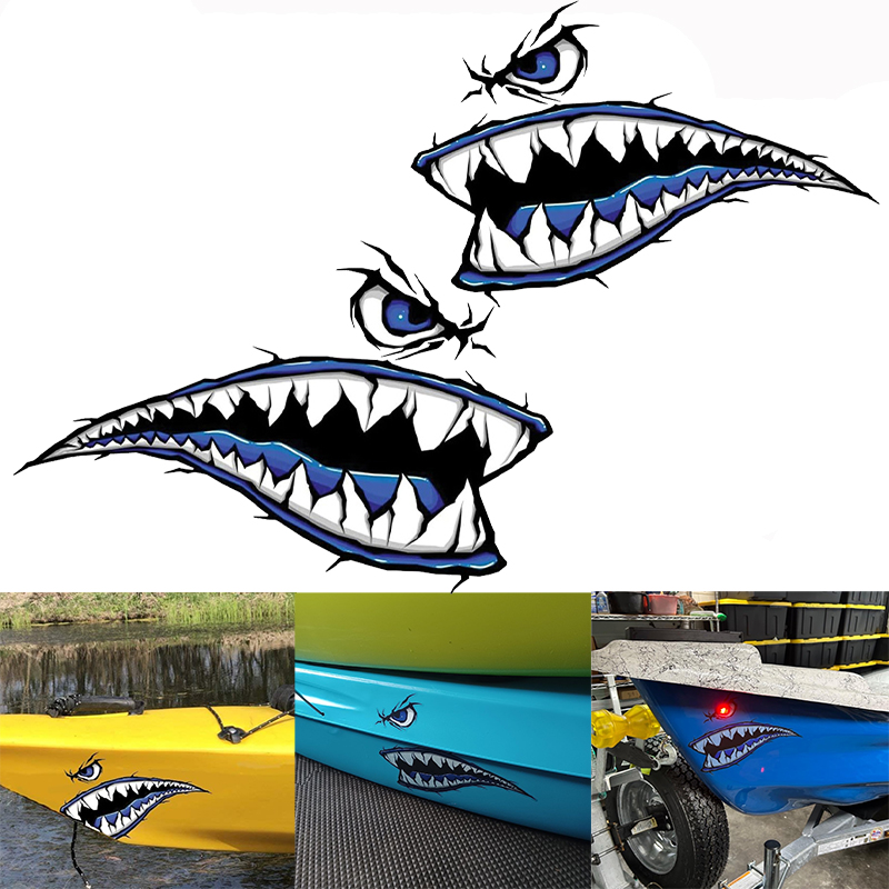 2 adet köpekbalığı dişleri ağı - Fishing Boat Paddle incelemesi ve fiyatı